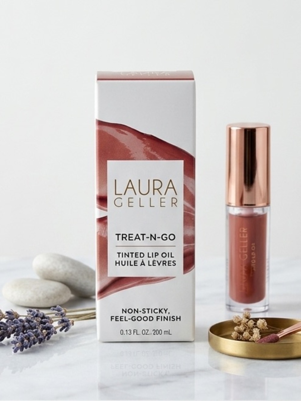 Laura Geller Tinted Lip Oil - Finish line Sheer Gloss